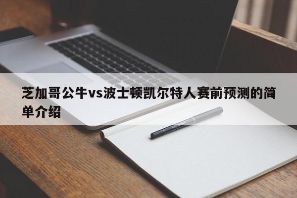 芝加哥公牛vs波士顿凯尔特人赛前预测的简单介绍