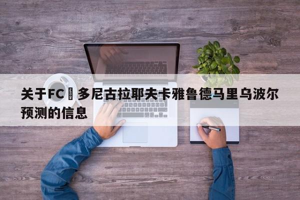 关于FC維多尼古拉耶夫卡雅鲁德马里乌波尔预测的信息