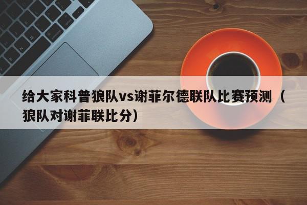 给大家科普狼队vs谢菲尔德联队比赛预测（狼队对谢菲联比分）