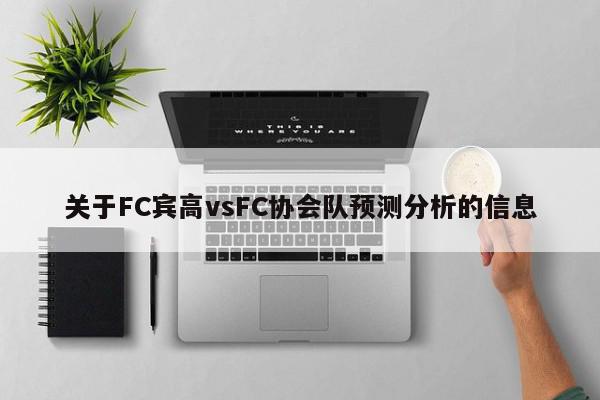 关于FC宾高vsFC协会队预测分析的信息